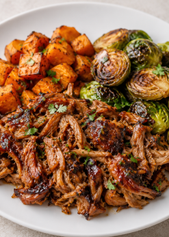 sticky pork carnitas