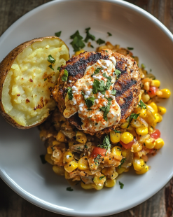 chipotle chicken burger