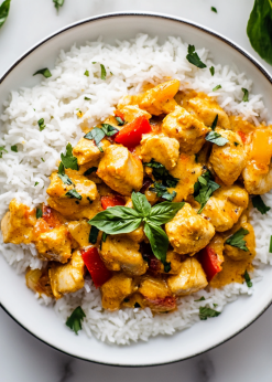 coconut curry chicken