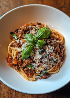 pasta bolognese