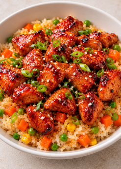 gochujang chicken bowl