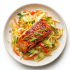 salmon miso lo mein