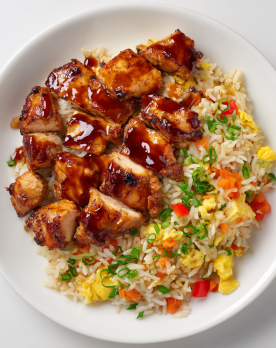 bourbon chicken fried rice
