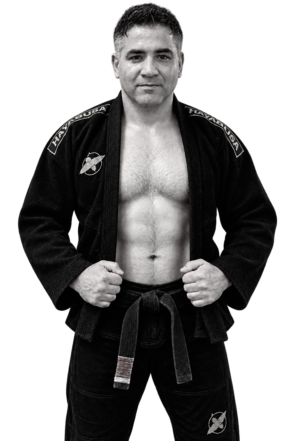 Chef Eric in his jiu-jitsu gi