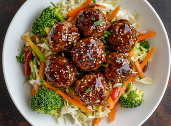 sesame crusted meatballs 21eb9f4c