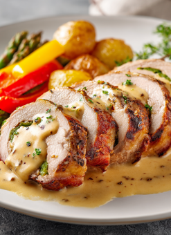 stuffed pork loin with potatoes 3b2e1d68