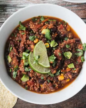 Black Bean Chili Quinoa