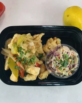Caribbean Fish Tacos