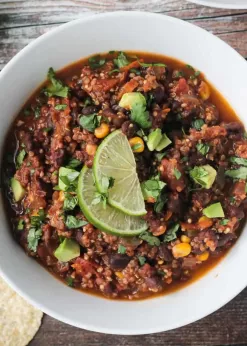 Black Bean Chili Quinoa
