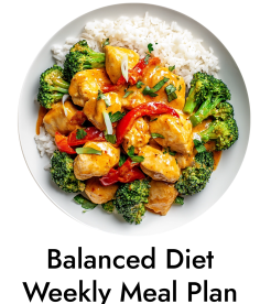 Balanced Diet Weekly Meal Plan