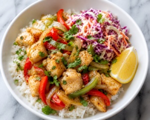Caribbean Citrus Fish Bowl