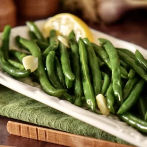 Steamed Haricot Verts