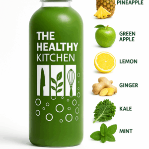 Zesty Detox Juice - Pineapple Ginger Green Blend