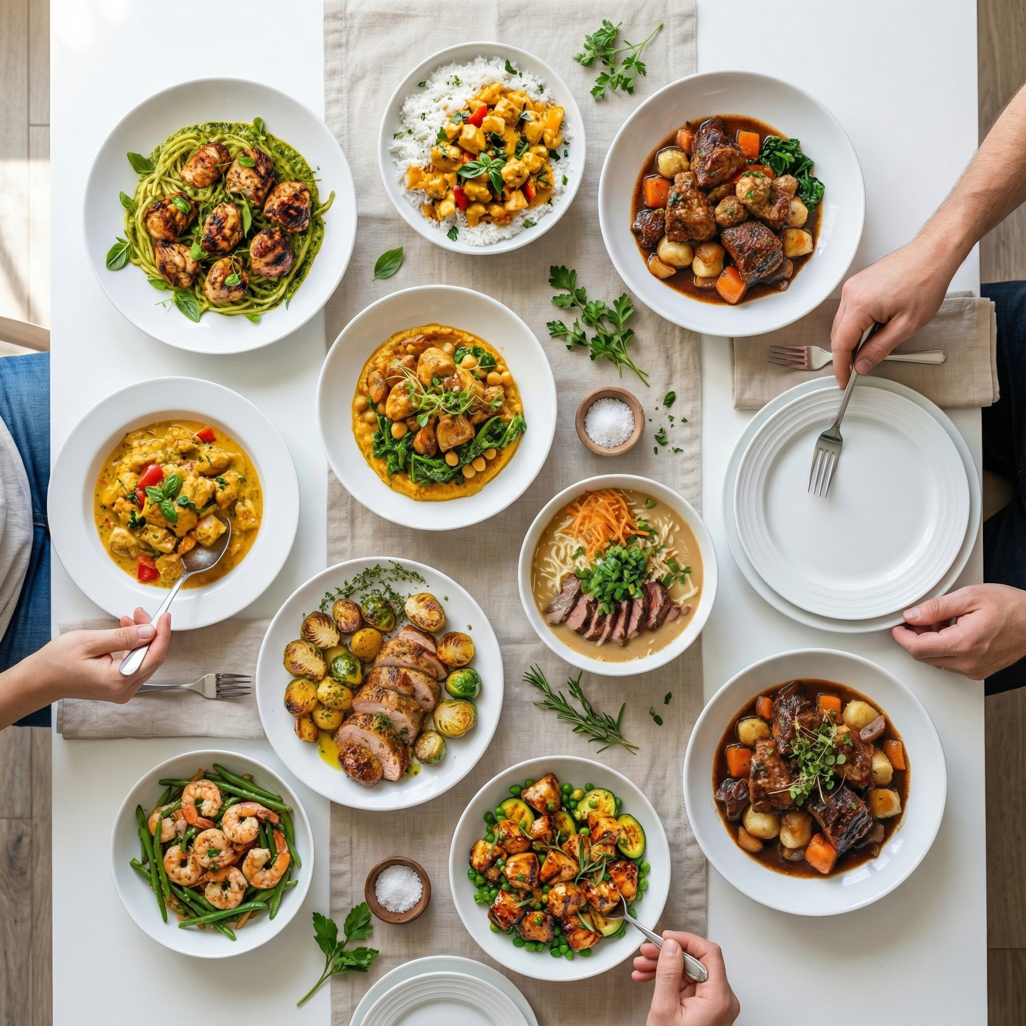 hero black friday right table human