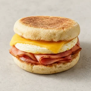 Ham, Egg & Cheese English Muffin