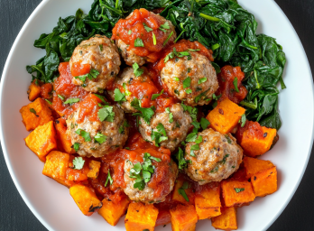 turkey meatballs with sweet potato 0ff9f252