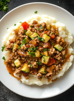 turkey zucchini picadillo 5527e58f