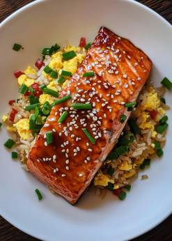 teriyki salmon fried rice 6645ff6f