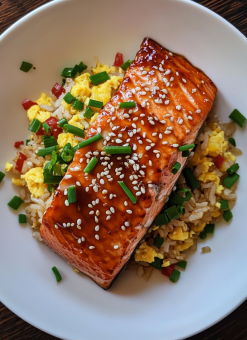 teriyki salmon fried rice 7f174a43