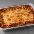 Classic Lasagna Family Bundle with beef ragu, ricotta and browned mozzarella in a half-size aluminum tray