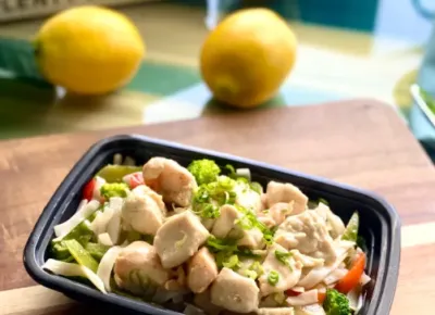 Coconut Curry Chicken Noodle Bowl