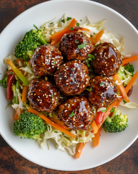 sesame crusted meatballs 8d52b70c