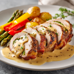 stuffed pork loin with potatoes 9036c60a