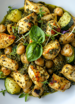 pesto chicken with zucchini 983bab3e