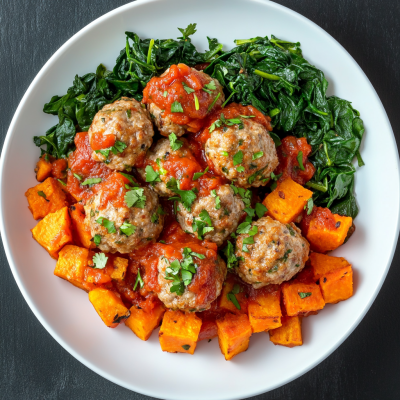 turkey meatballs with sweet potato 9b5b3e91