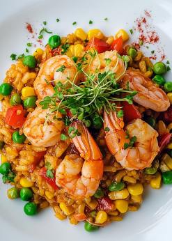 peruvian shrimp paella 9d327502