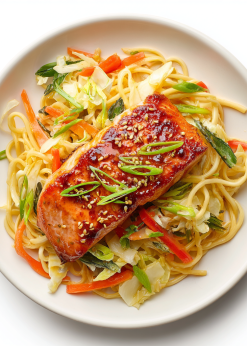 salmon miso lo mein a8a23726