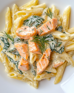 salmon penne florentine b4c72ec4