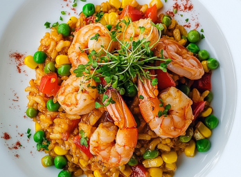 peruvian shrimp paella b507853c