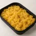 Spaghetti Squash in a black meal-prep container.