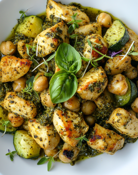pesto chicken with zucchini c91d17ac