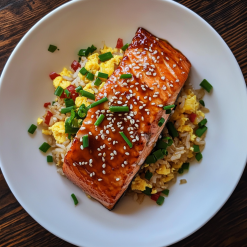 teriyki salmon fried rice cc08e386