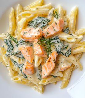 salmon penne florentine d66a041a
