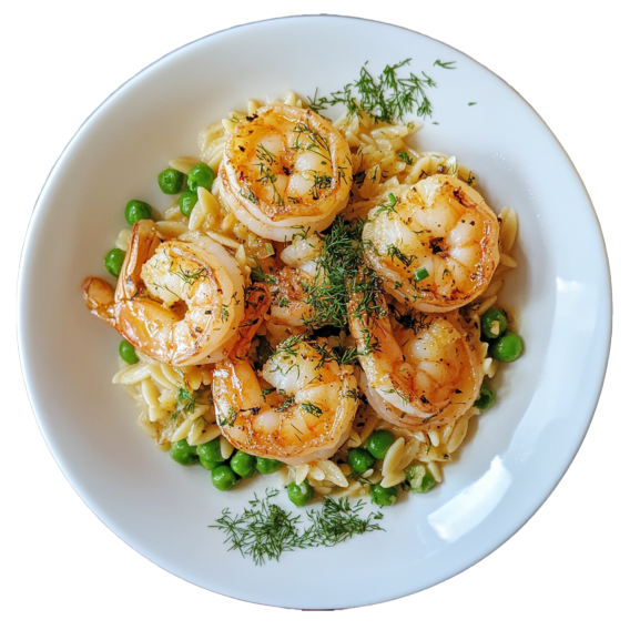 garlic shrimp with orzo home slide e43653e9